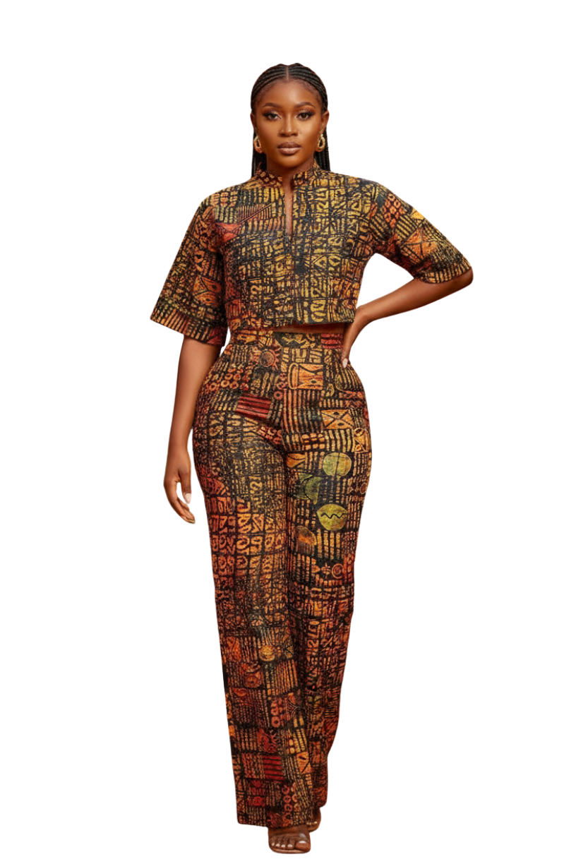 Adire Indigo Fabric
